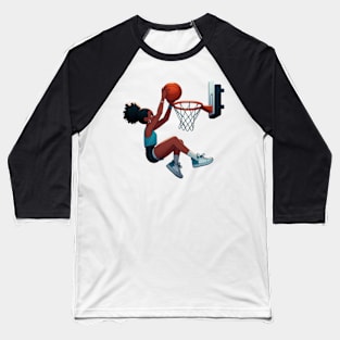 Female basketball player Baseball T-Shirt